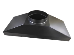 Зонт вытяжной для BigCryptone-4R (размер: 365х310х210 мм) врезка D200мм - фото 4650
