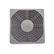 Решетка для вентилятора 120х120мм, с фильтром, пластик - фото 4918