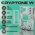 Корпус ATX Cryptone-W с USB, белый - фото 7409